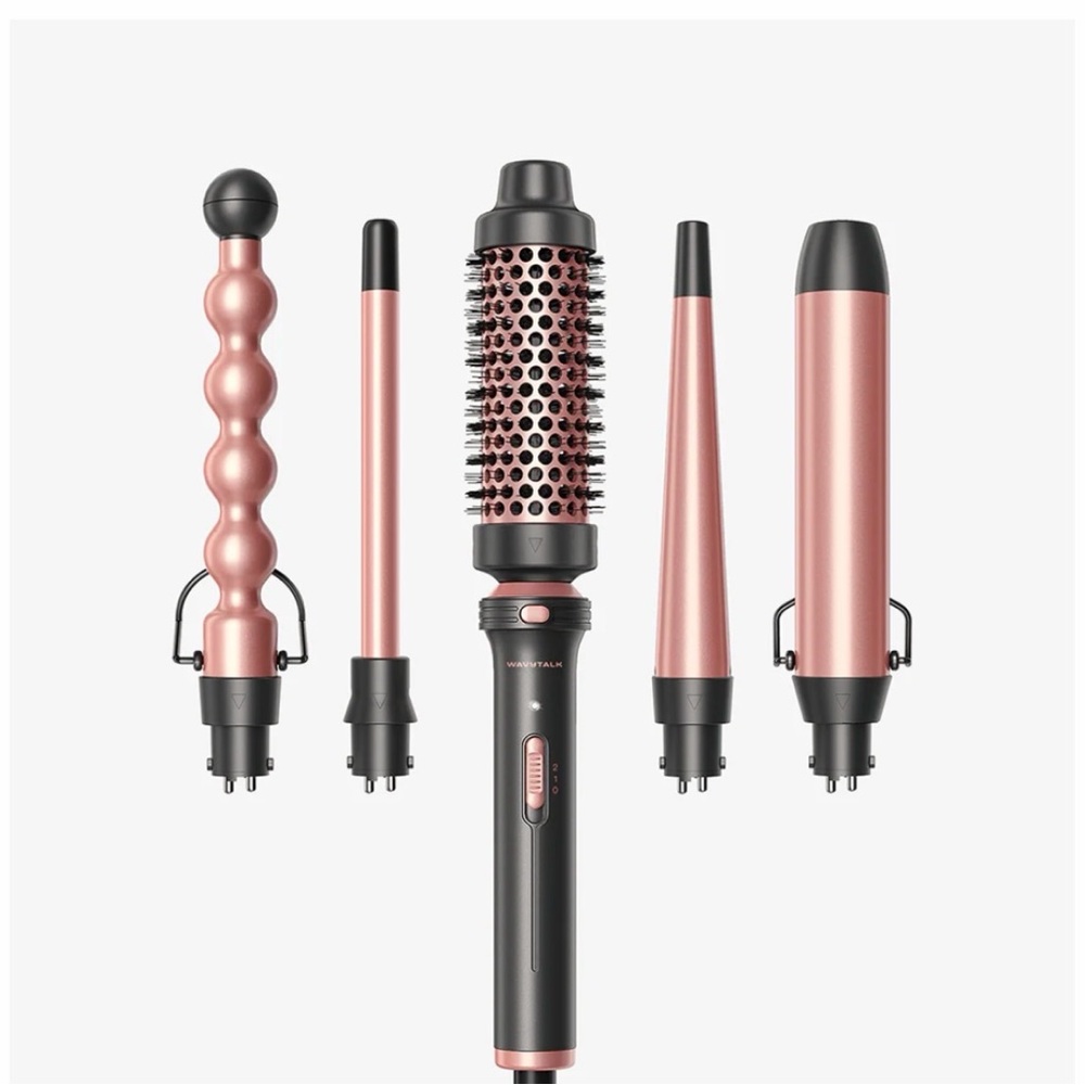 Wavytalk Multi Curl 5-in-1 Curling Wand Set